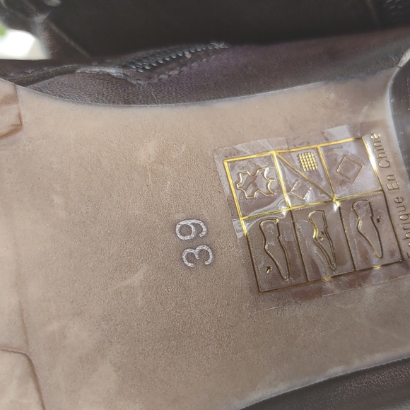 L'artiste Spring Step Size 39(8.5) Juliane Brown Leather Ankle Lace Up Boots - Picture 14 of 16